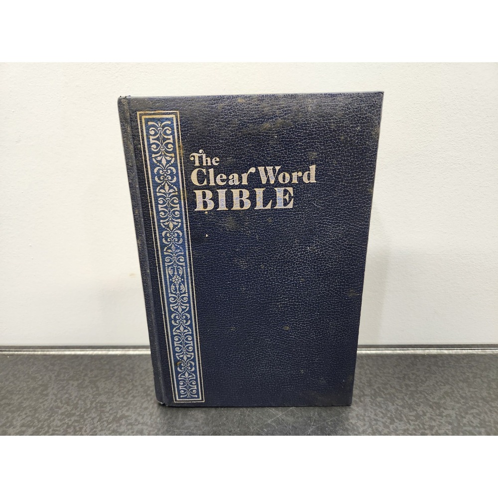 The Clear Word Bible KJV Giant Print Red Letter Reference Blue Royal Publishers